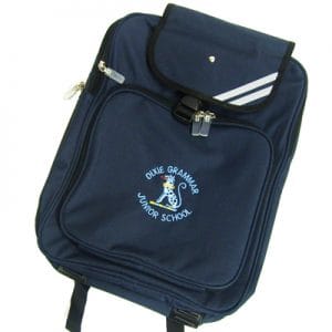 Junior Girls Navy Backpack (Optional)