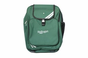 Hollygirt Junior Bottle Green Backpack w/Logo (Optional)