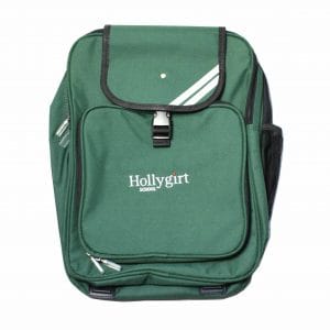 Hollygirt Junior Bottle Green Backpack w/Logo (Optional)