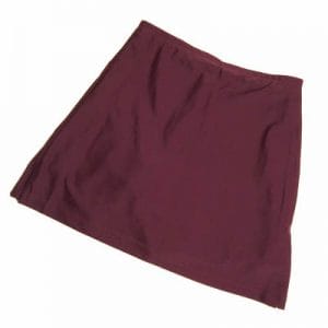 Girls Maroon Skort