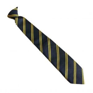 Christ the King Black/Amber Clip-On Tie
