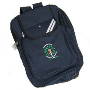 Borrow Wood Backpack w/Logo