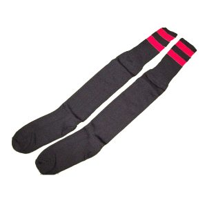 Samworth Church Blk/Red Sports Socks