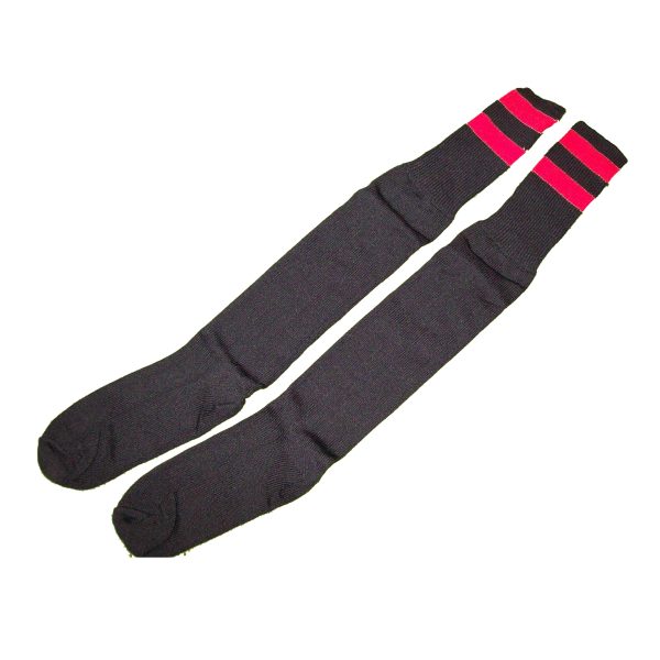Samworth Church Blk/Red Sports Socks
