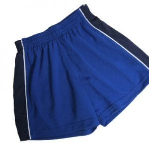 Park School Year 3-6 Boys Royal Blue/Navy Shorts