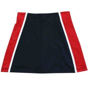 St Crispins Girls Navy/Red Games Skort