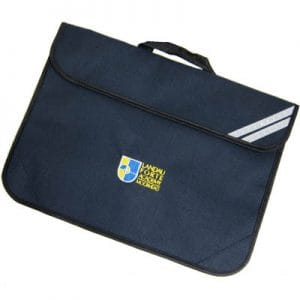 Landau Forte Academy Navy Book Bag w/Logo