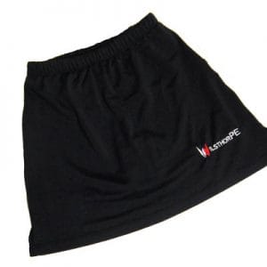Wilsthorpe Girls Black P.E Skort w/Logo