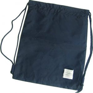 Swim Bag -Navy Nylon Drawstring (Summer Only)