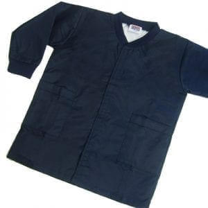 Navy Apron With Velcro Fastening