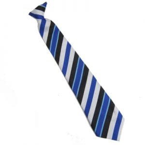 Kimberley Lawrence House Blue Clip-On Tie