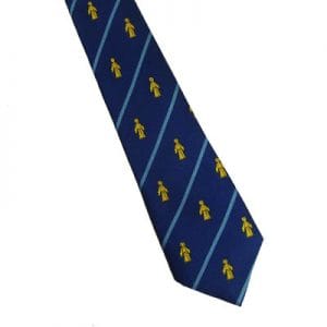 Saint Benedict Ryl/Sky Stripe Clip-On Tie