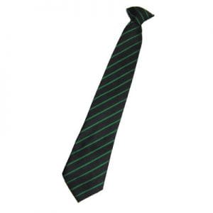 Derby Moor Spirit House Black/Emerald Clip-On Tie