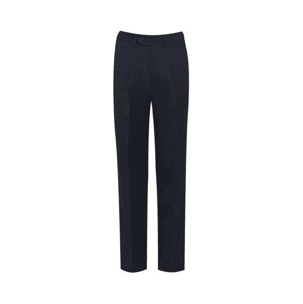Boys Putney Navy Pleated Trousers