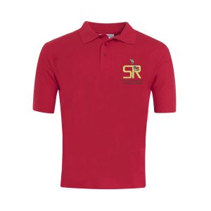 Sutton Road Primary Red Poloshirt w/Logo