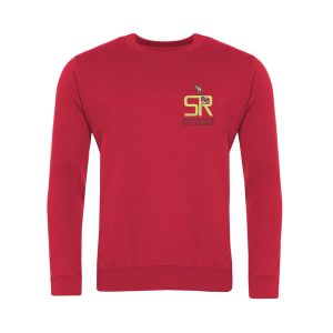Sutton Road Primary Red Sweatshirt w/Logo