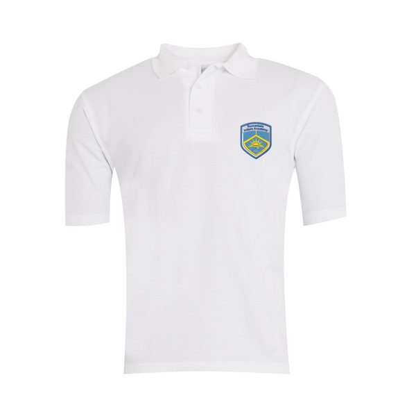 Tornedale White Polo Shirt w/Logo