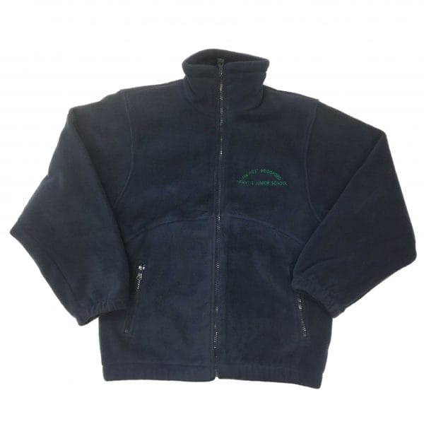 West Bridgford Infants Navy Fleece Jacket w/Logo