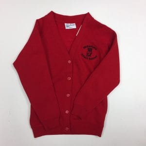W.Stone Infants Red Cardigan w/Logo